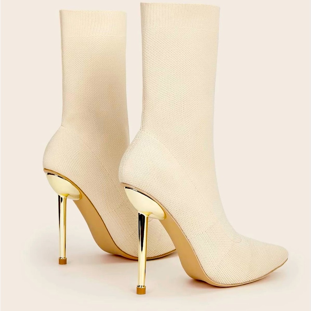 Cuccoo boots with 4 inch heel